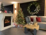 Kerstkrans Memphis met ledverlichting 120cm - Afbeelding 10
