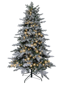 Kunstkerstboom Vancouver Flock met ledverlichting