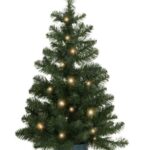 Kunstkerstboom Memphis Mini met ledverlichting