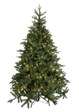 Kunstkerstboom Malmö met ledverlichting