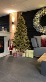 Kunstkerstboom Goud 210cm - Afbeelding 7