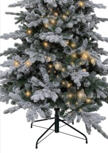 Kunstkerstboom Vancouver Flock met ledverlichting - Afbeelding 4