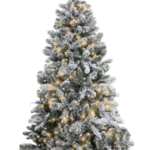 Kunstkerstboom Memphis besneeuwd met ledverlichting 240cm