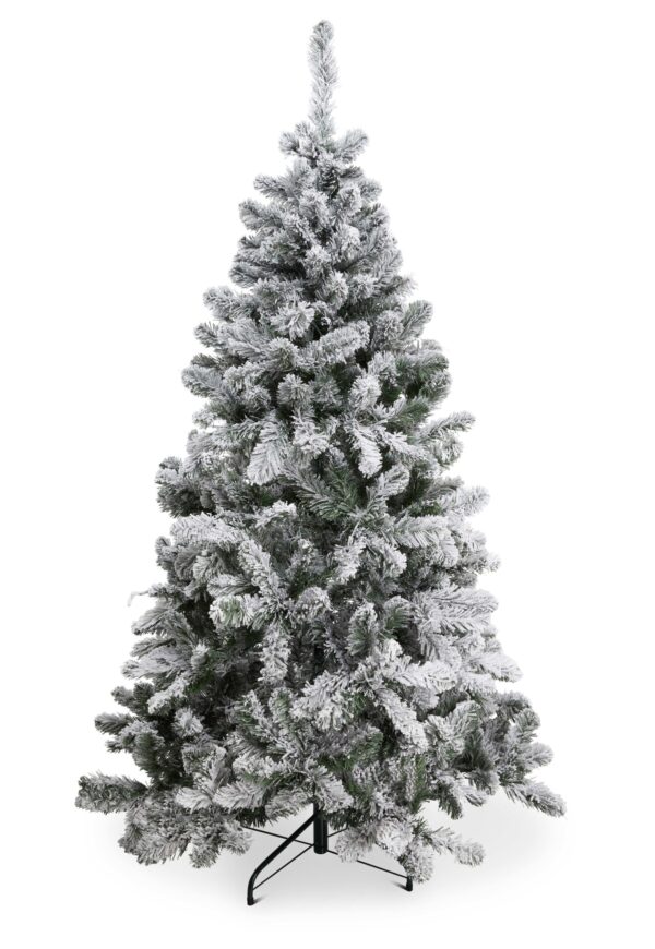 Kunstkerstboom Memphis besneeuwd 210cm
