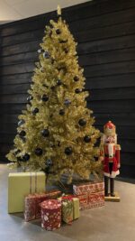 Kunstkerstboom Goud 180cm - Afbeelding 2