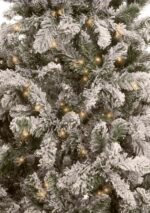Kunstkerstboom Memphis besneeuwd met ledverlichting 150cm - Afbeelding 5