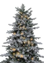 Kunstkerstboom Vancouver besneeuwd met ledverlichting 240cm - Afbeelding 5