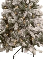 Kunstkerstboom Memphis besneeuwd met ledverlichting 150cm - Afbeelding 6