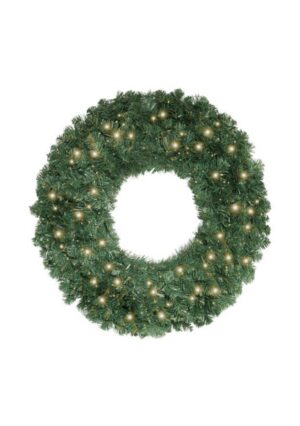 Kerstkrans Memphis met ledverlichting