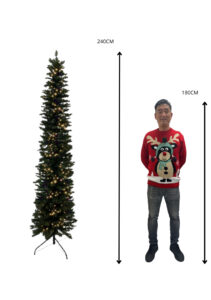 candletree met ledverlichting 240cm