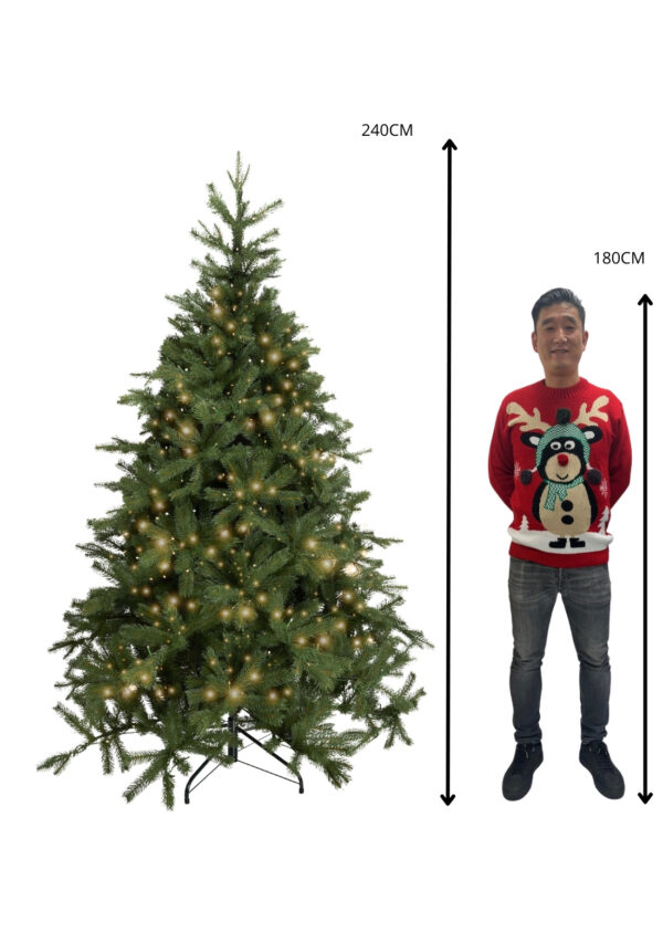 malmo met ledverlichting 240cm