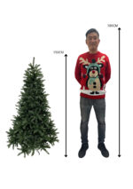 Kunstkerstboom Memphis 150cm - Afbeelding 3