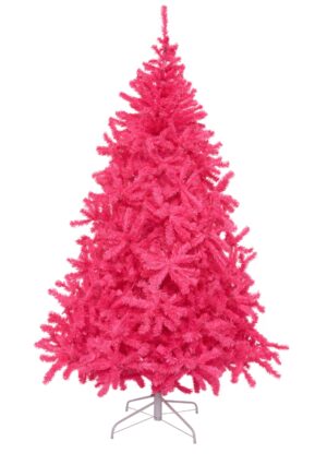 Kunstkerstboom Memphis pink 210cm