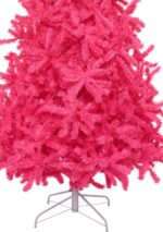Kunstkerstboom Memphis pink 210cm - Afbeelding 4
