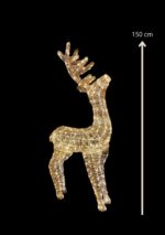 Verlicht rendier Dancer 150cm - Afbeelding 3