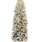 Kunstkerstboom Minnesota besneeuwd