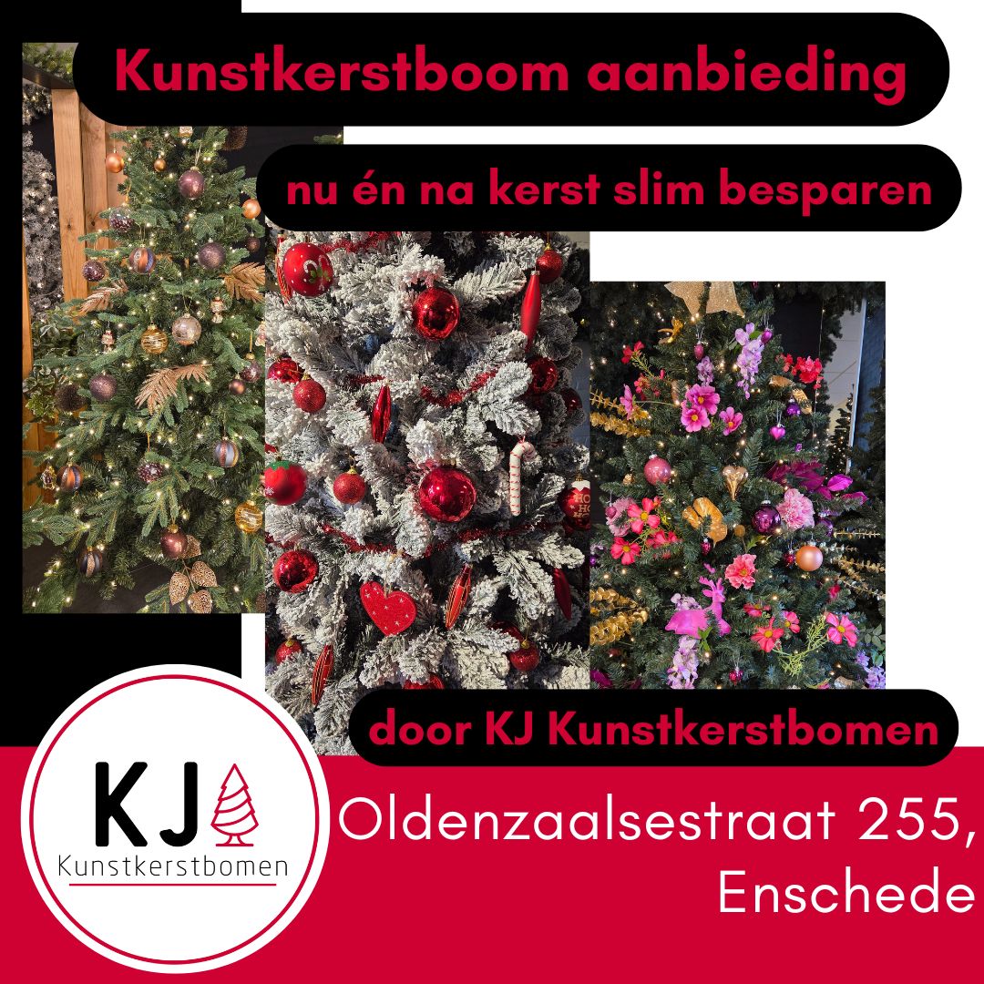 Kunstkerstboom aanbieding