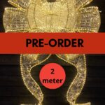 Strik met ledverlichting 200cm